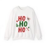 Ho Ho Ho Christmas Sweatshirt – Festive Holiday Crewneck | WearOne - Your One Stop Shop