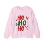 Ho Ho Ho Christmas Sweatshirt – Festive Holiday Crewneck | WearOne - Your One Stop Shop