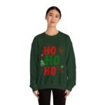 Ho Ho Ho Christmas Sweatshirt – Festive Holiday Crewneck | WearOne - Your One Stop Shop