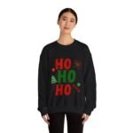 Ho Ho Ho Christmas Sweatshirt – Festive Holiday Crewneck | WearOne - Your One Stop Shop
