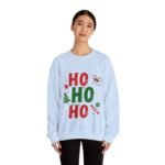 Ho Ho Ho Christmas Sweatshirt – Festive Holiday Crewneck | WearOne - Your One Stop Shop